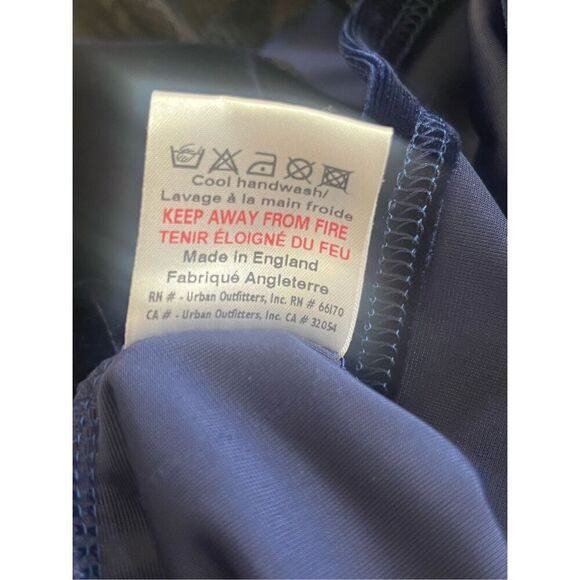 One & Only Urban Outfitters Lace Top Velvet Bottom Mini Dress Sz S - Picture 6 of 6